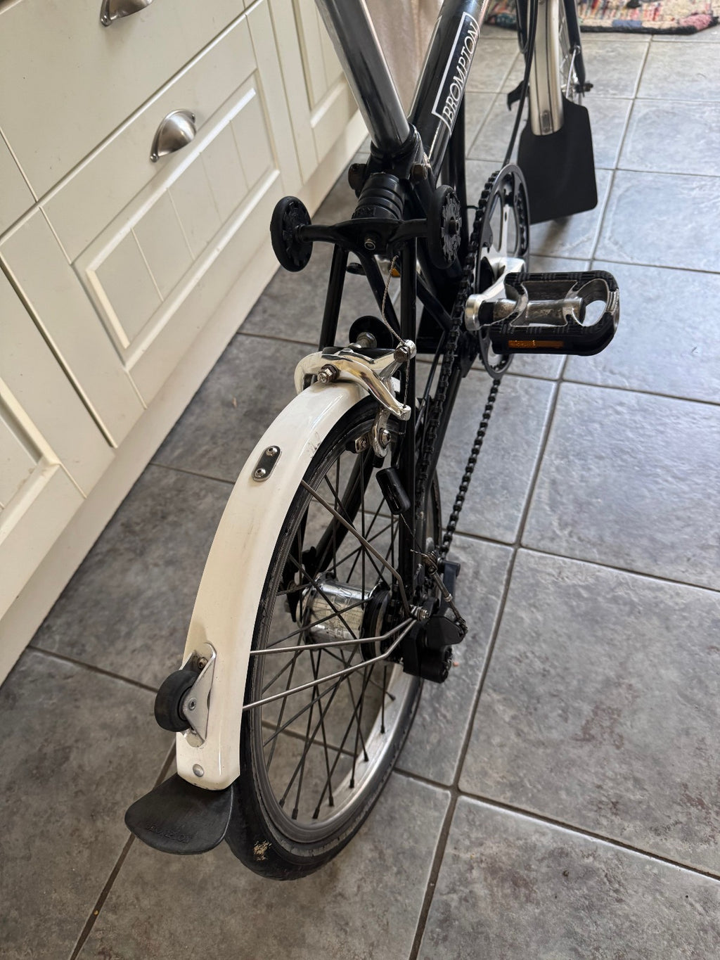Brompton Folding Bike | 5 speed M5L in Jet Black , Used Bicycle, original box