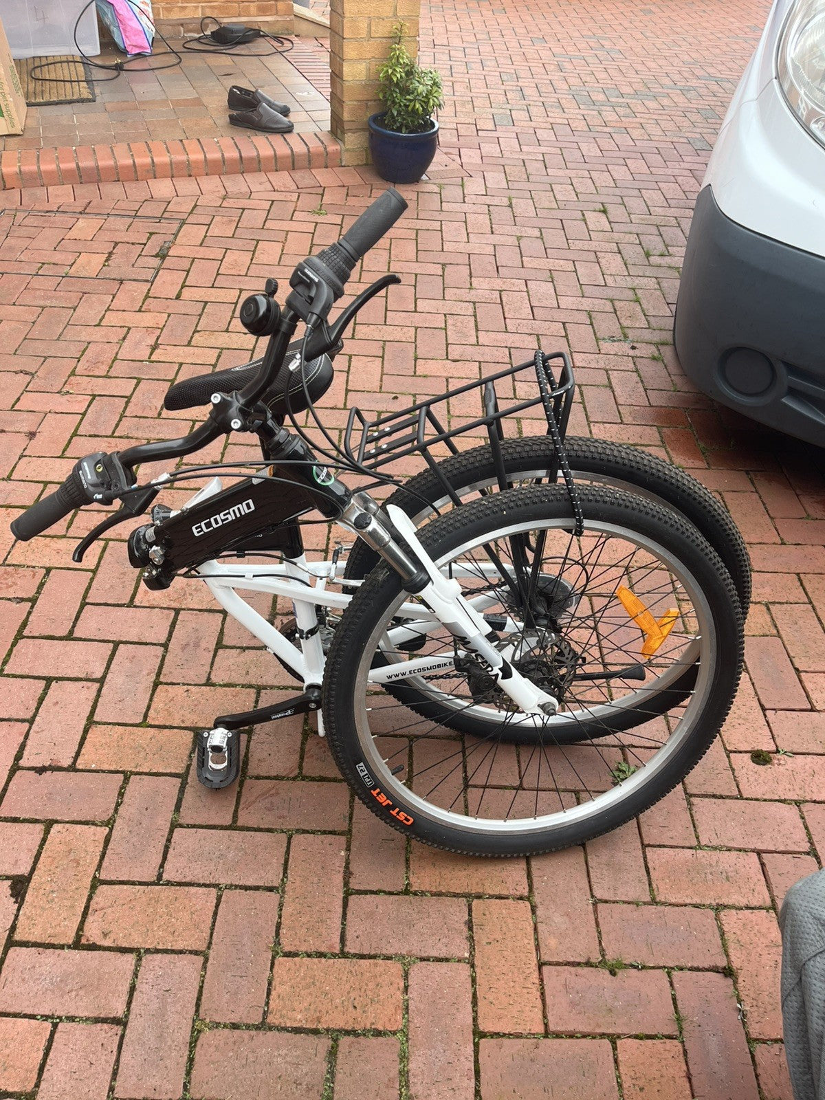 Ecosmo Flare folding bicycle 26AF18BL