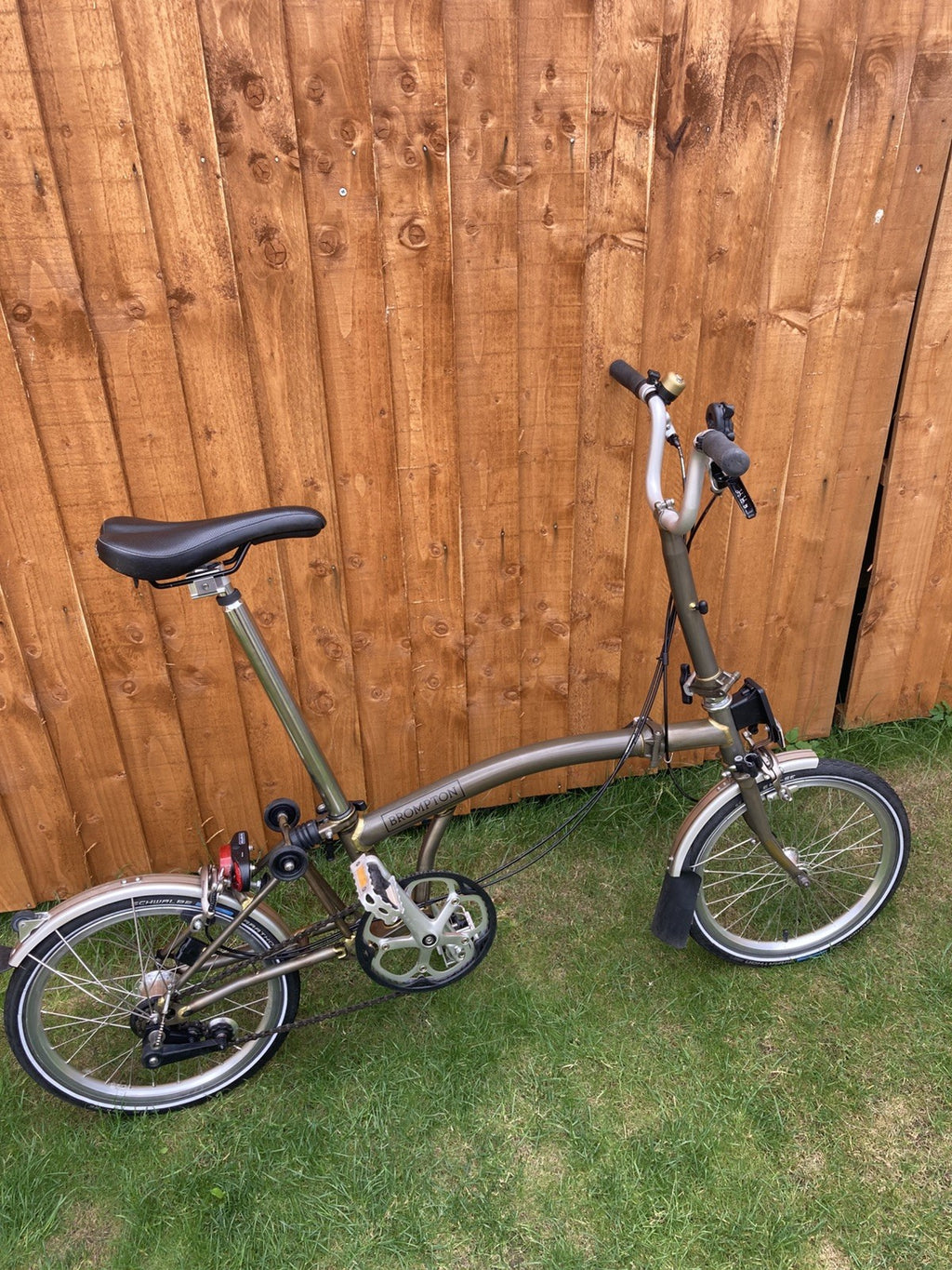 Brompton 3 Speed  Raw Lacquer Beautiful Condition M3L (now C Line)