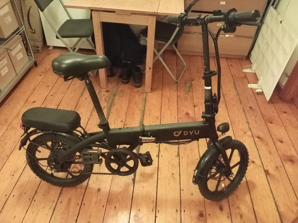 DYU A1F 16 Inch Wheel Electric Folding Foldable Commuter Bike Bicycle