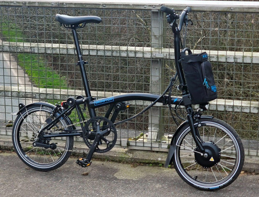 Brompton Electric C Line Folding Bike - 6 Speed - Barely Used