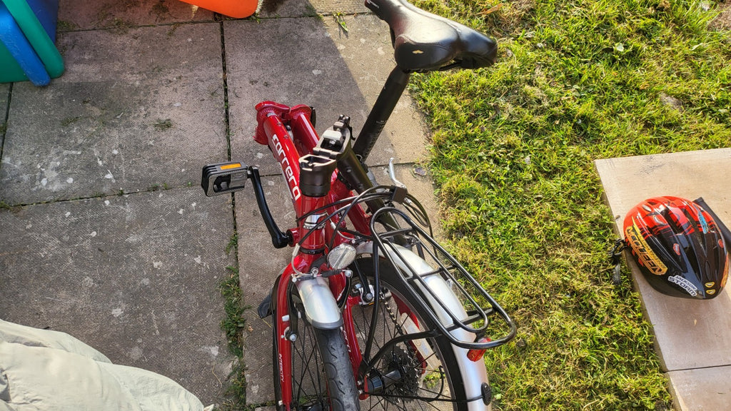 Red Career Foldable Lightweight Bicycle Bike