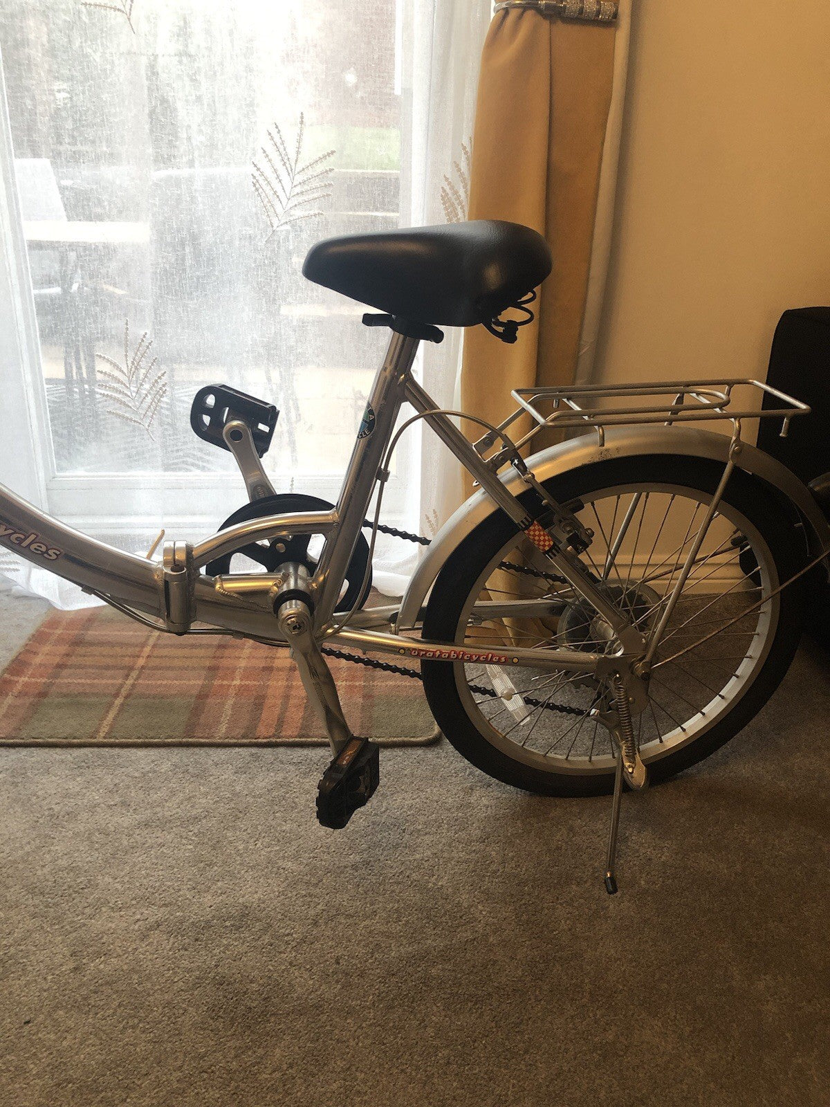 Folding Bike UrataBike -20inch Wheel Folding Silver Used