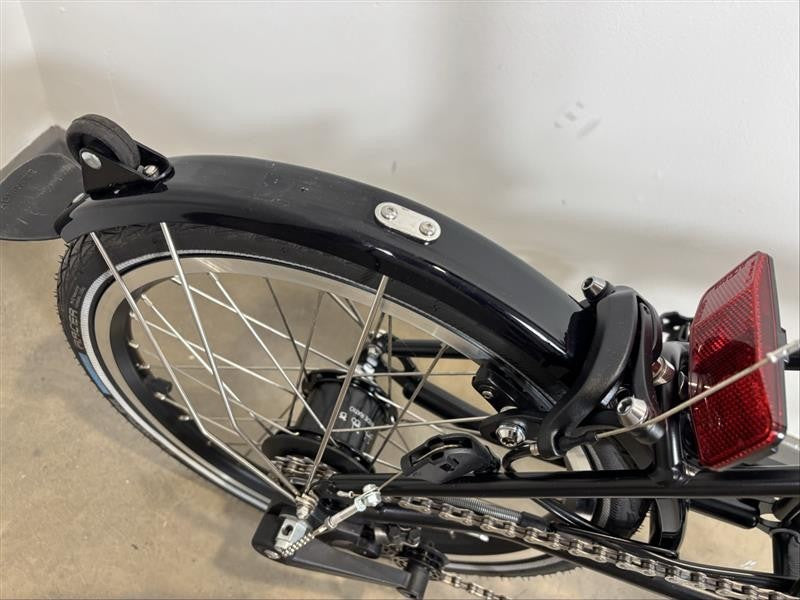 Brompton C Line 6 Speed 2024 Low Handlebar Folding Bike - Matt Black