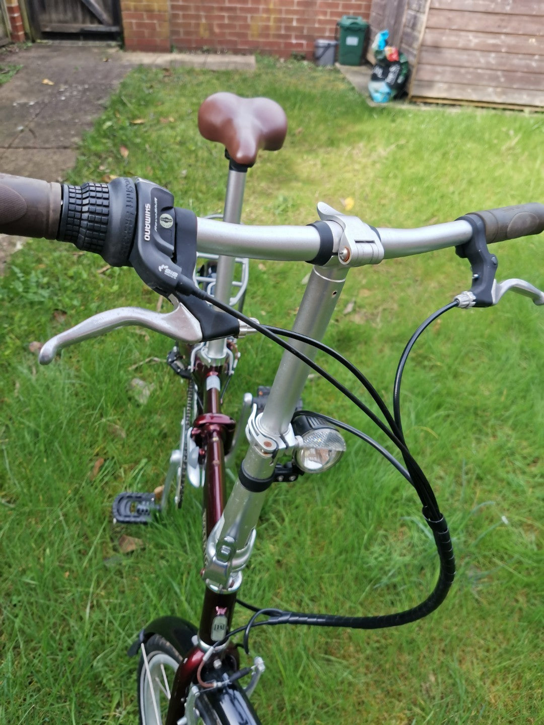 Bickerton Junction 1707 City Folding Bike 7 gears dynamo LED light