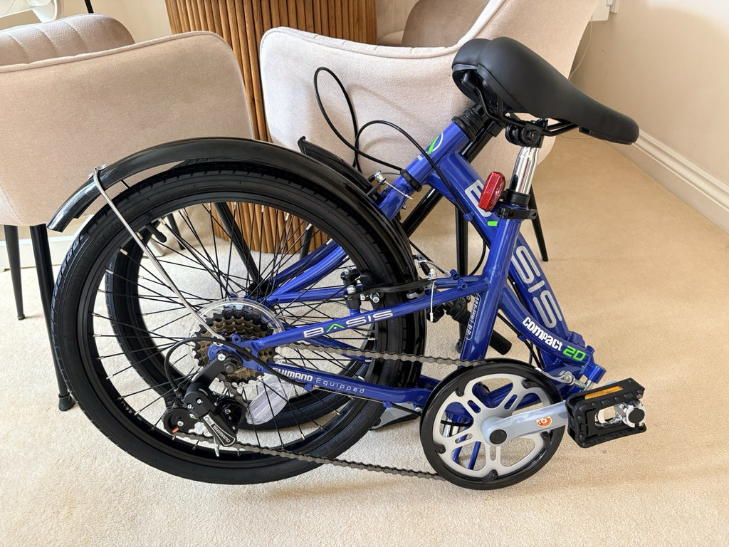 Basis Compact 20 Folding Bike 20” Shimano 6 Speed Unused After Assembly
