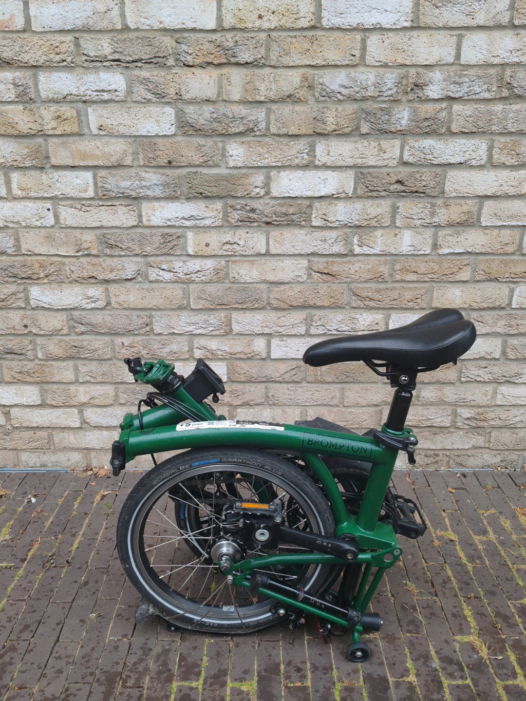 2024 Brompton C Line Explore M6L 6 Speed Folding Bike Racing Green