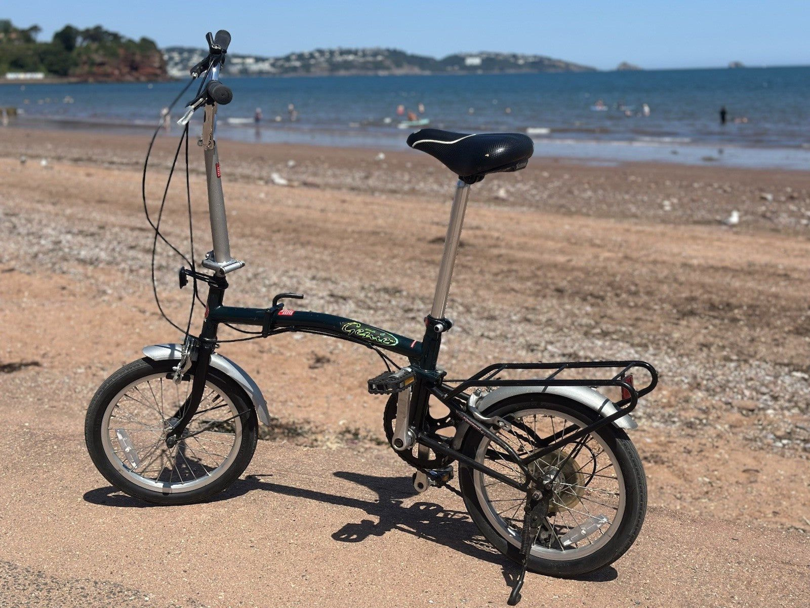 Brompton Style Mission Genie Folding Bike