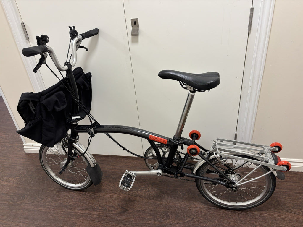 Brompton M6l Folding Bike 2013 Carrier Bag Black