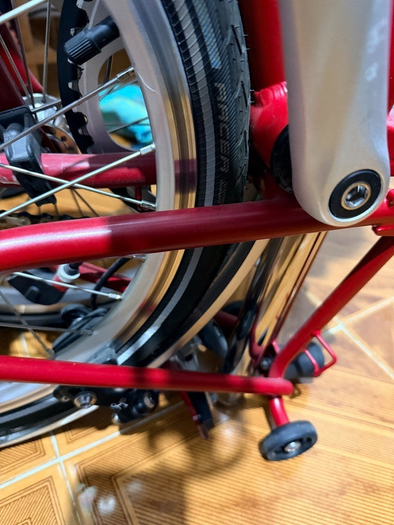Brompton Mid Bar 3 Speed  - C Line Red