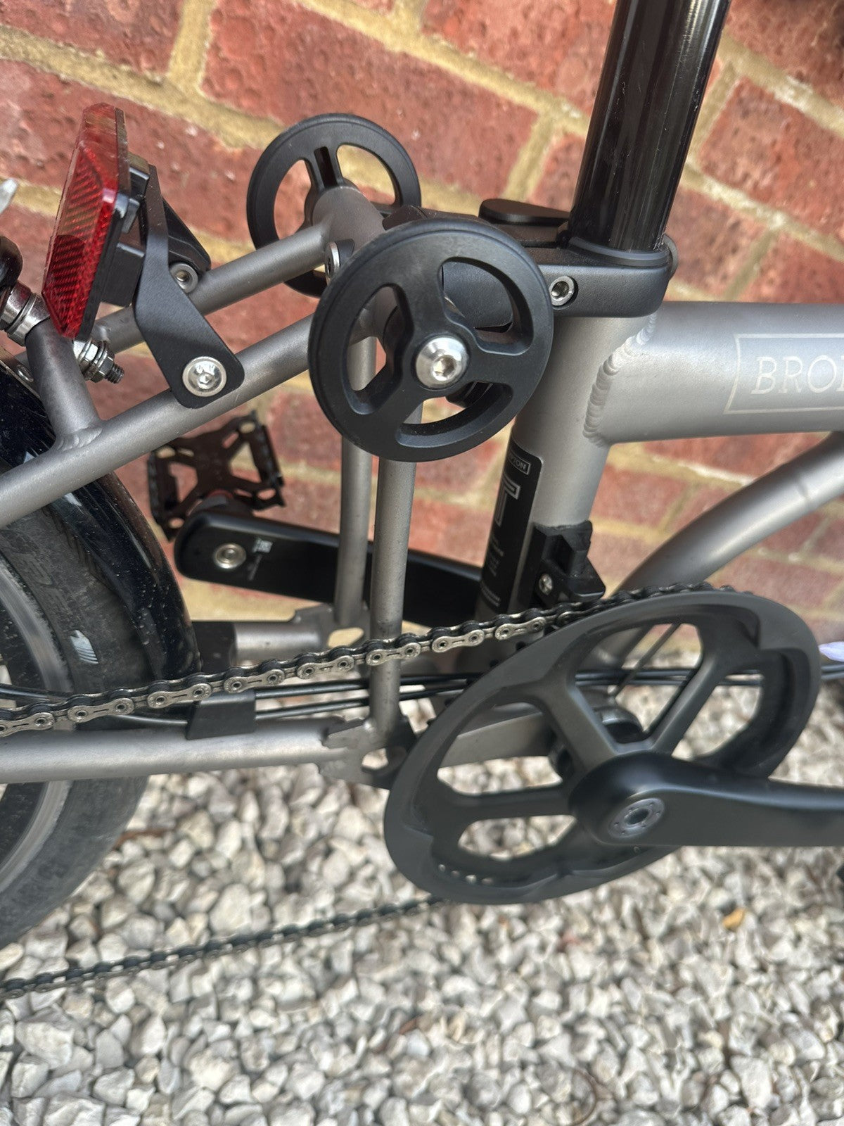 Brompton T Line M bar  4speed Extended Seatpost