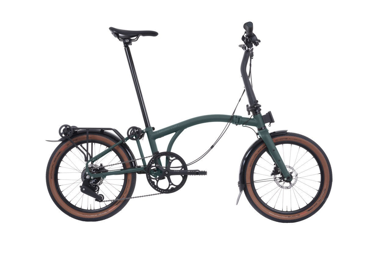 Brompton G Line  |  Large Frame  |  Forest Green  |  Hydraulic Brakes