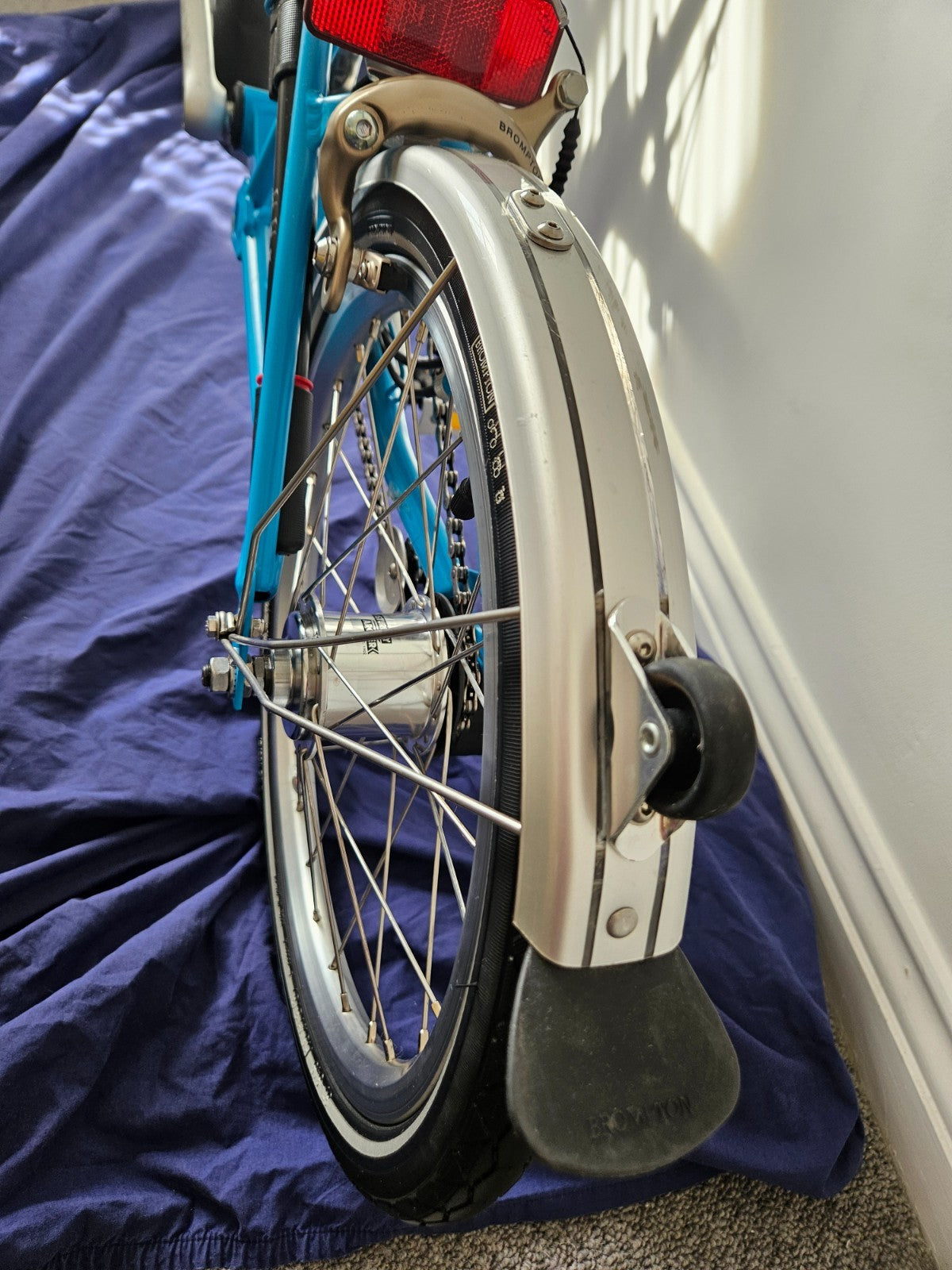 Brompton M3L folding bike - hardly used