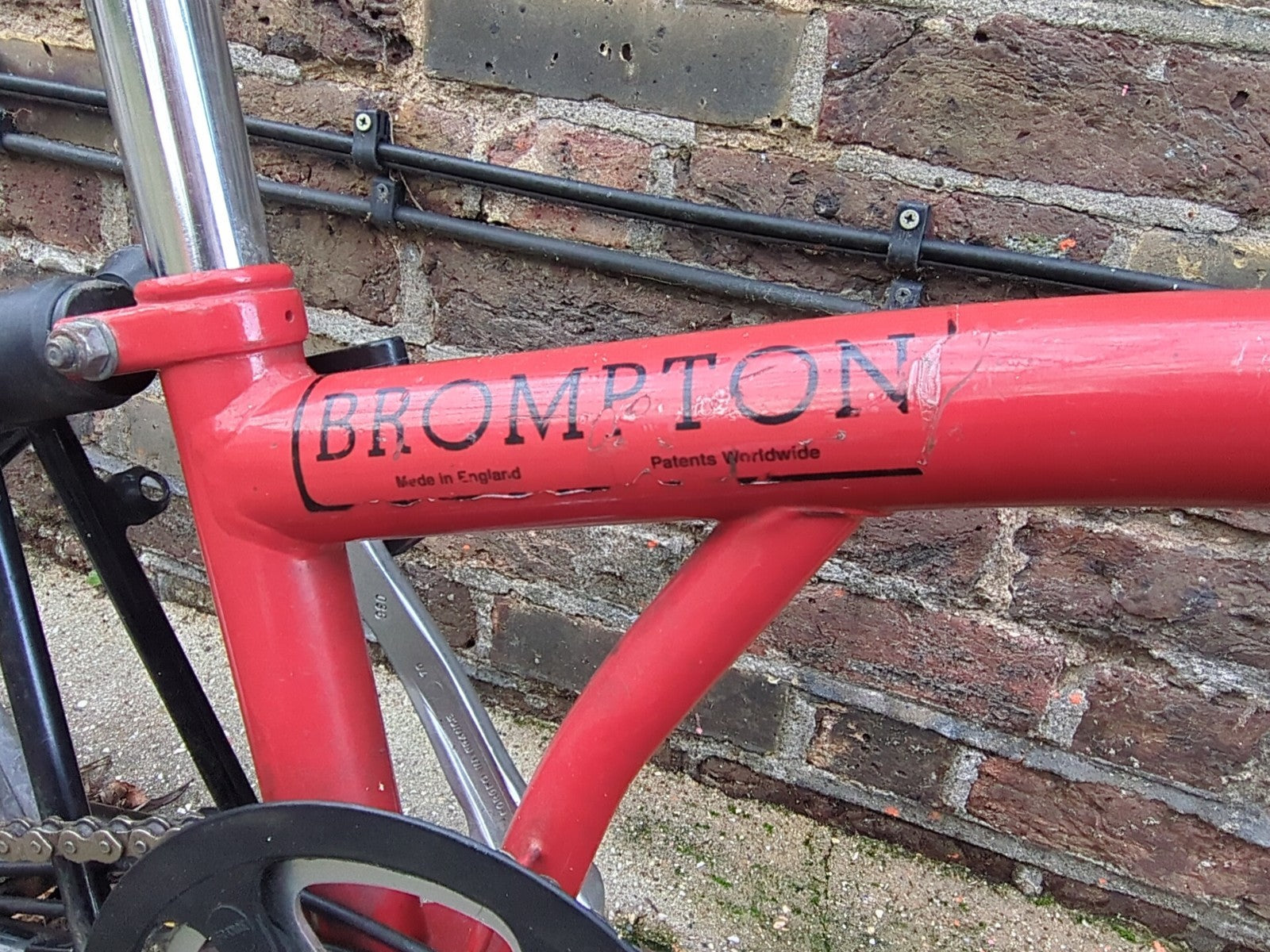 Brompton L5, 1997, Folding Bike, Excellent Condition, Red, Sturmey Archer