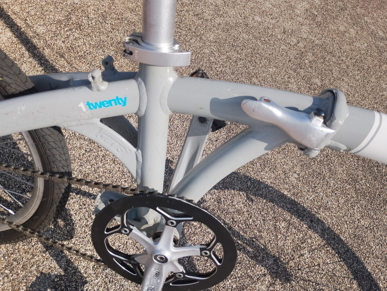 Kansi 1Twenty Single Speed Folding Bike from Japan 20" wheel like BMX delivery