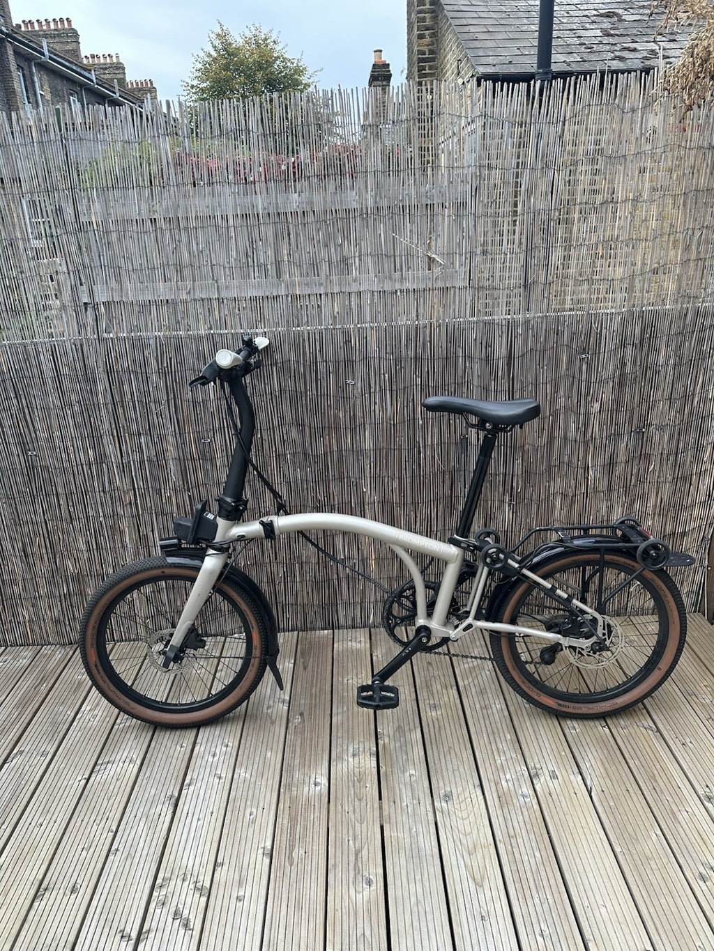 Brompton G Line 4 Speed Trail dust White Medium