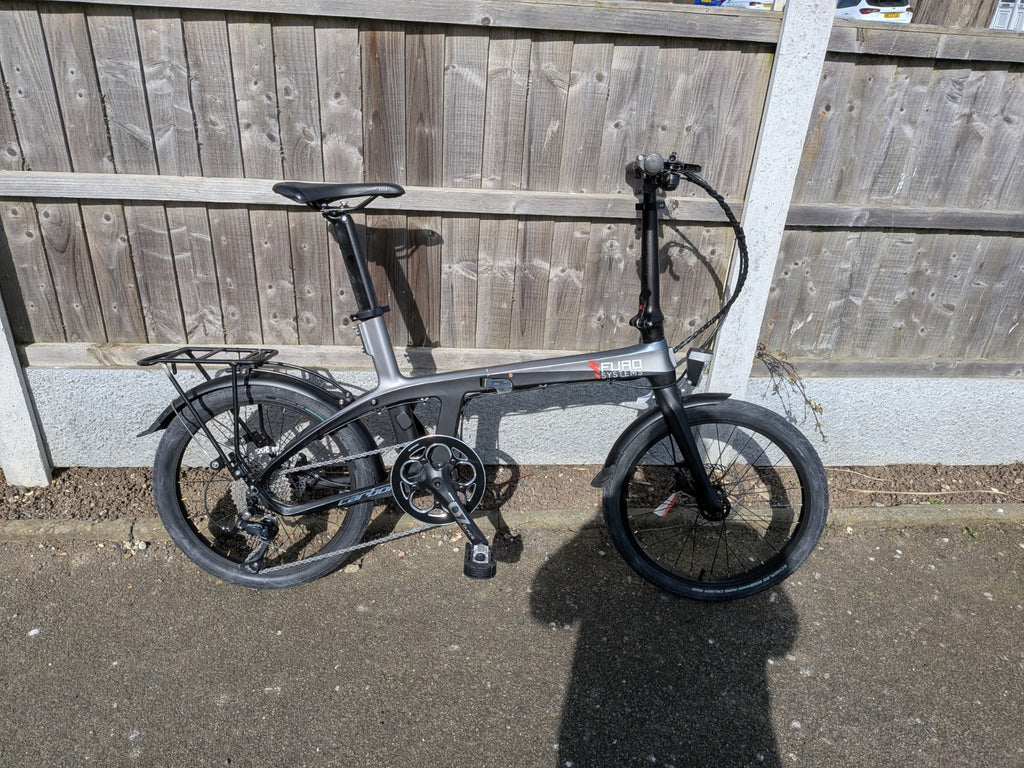 Carbon Fibre Frame folding bike,9 Speed, Hydraulic Brakes, BRAND NEW,L@@k
