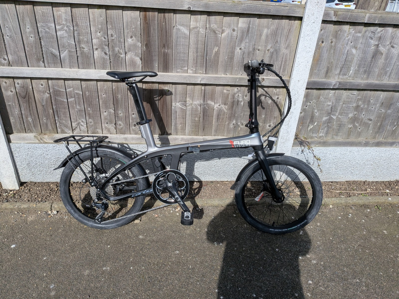 Carbon Fibre Frame folding bike,9 Speed, Hydraulic Brakes, BRAND NEW,L@@k