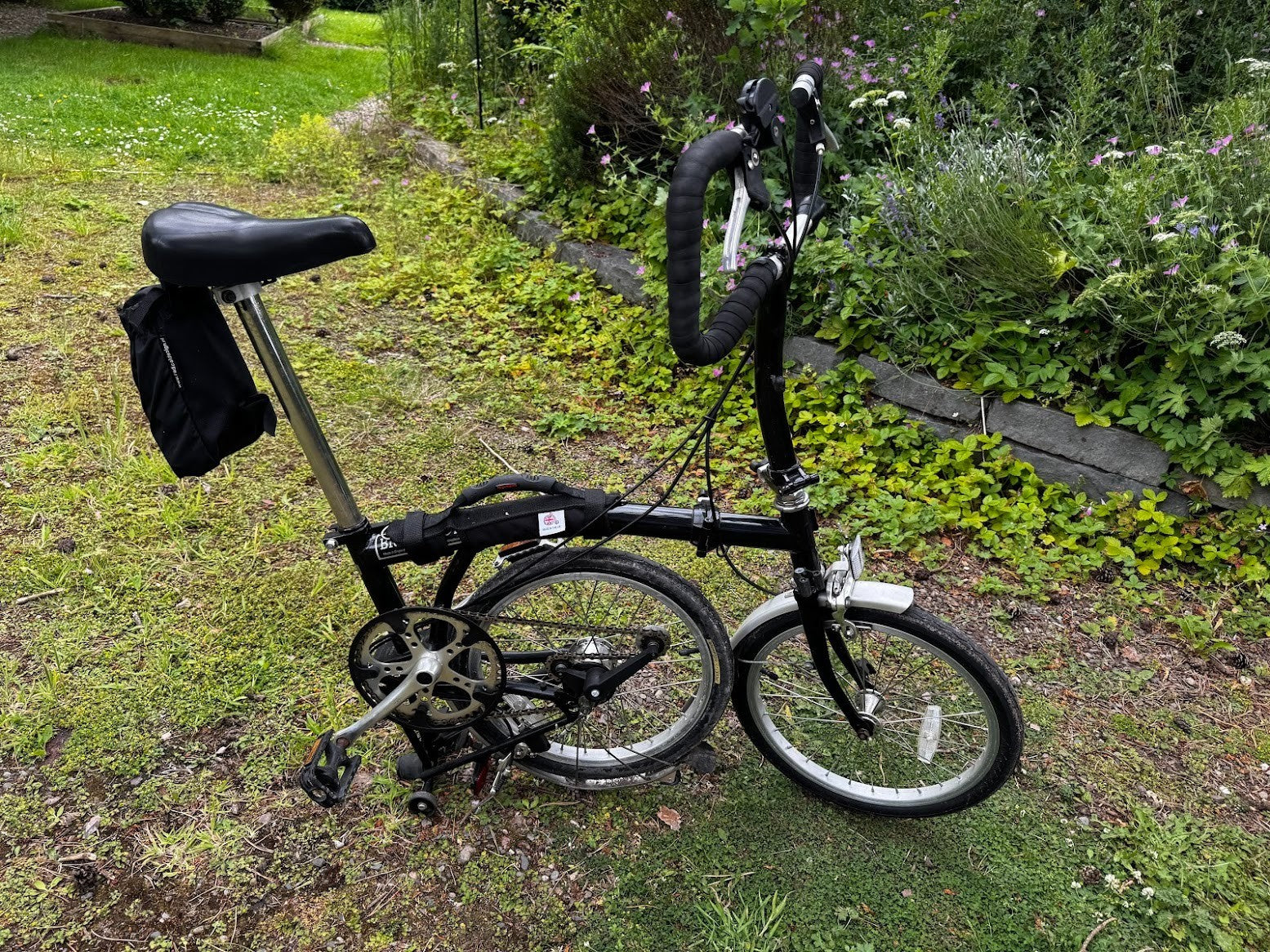 brompton P3L folding bike