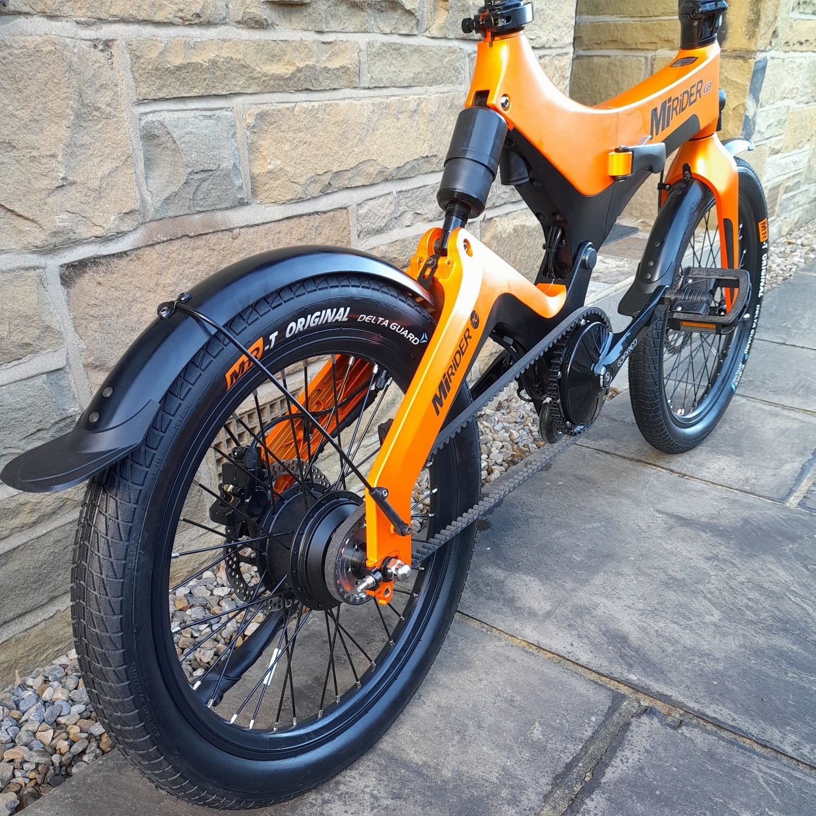 MiRider 20 GB3 Geared Belt Drive Foldable  Bike