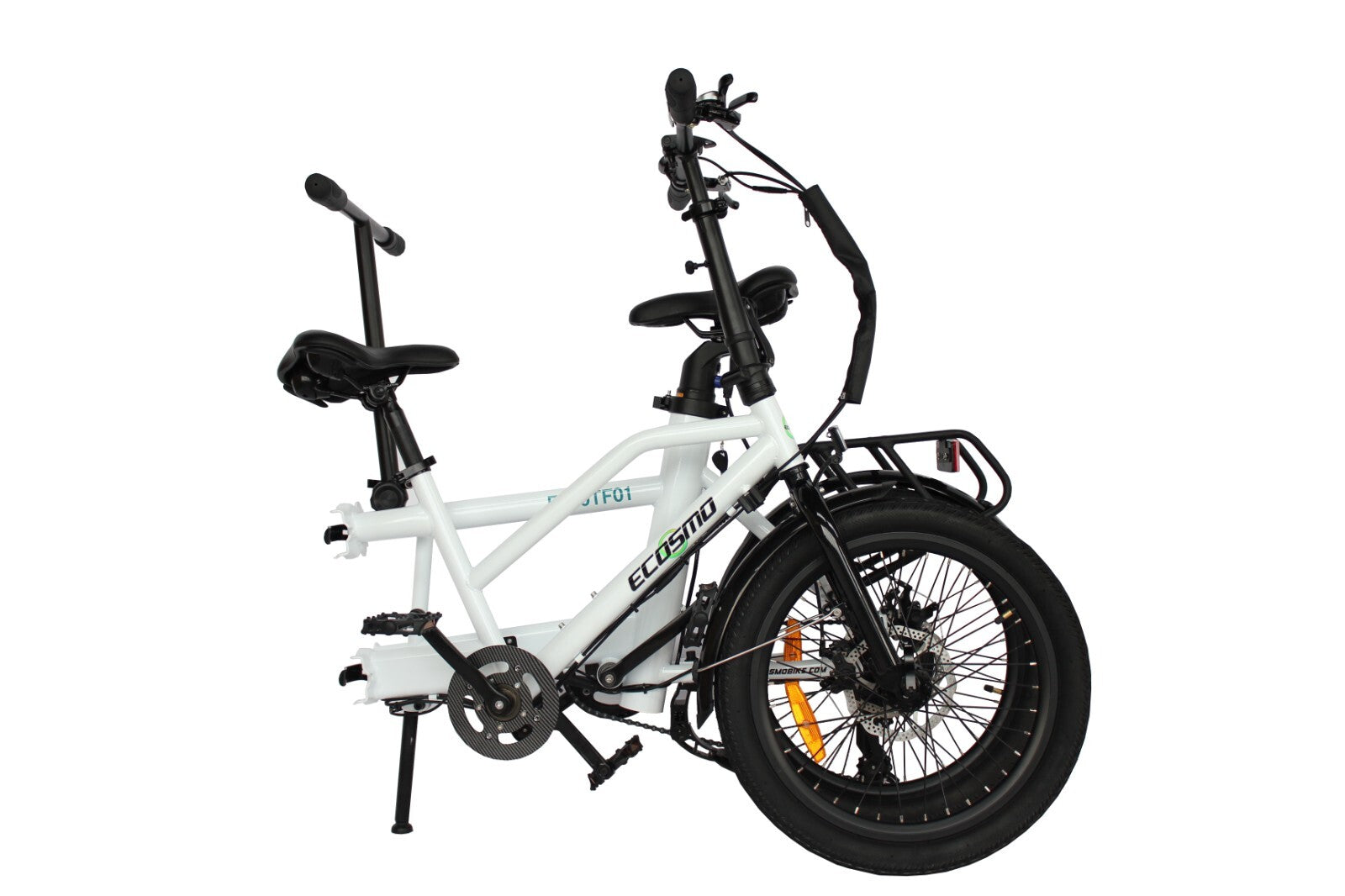 20" Folding Tandem bike bicycle, DISC,250W Rear Torque,36V 10AH-E20TF01WR