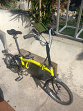 Brompton C Line 3 speed folding bicycle.