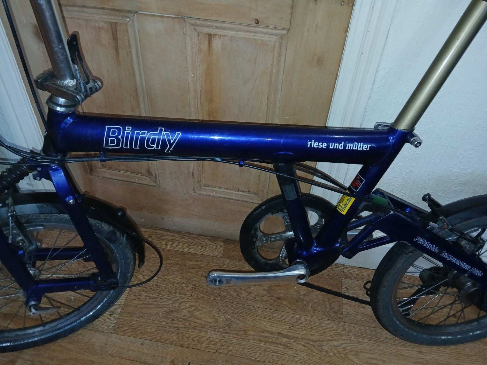 Reise & Muller Birdy Blue Folding Bike