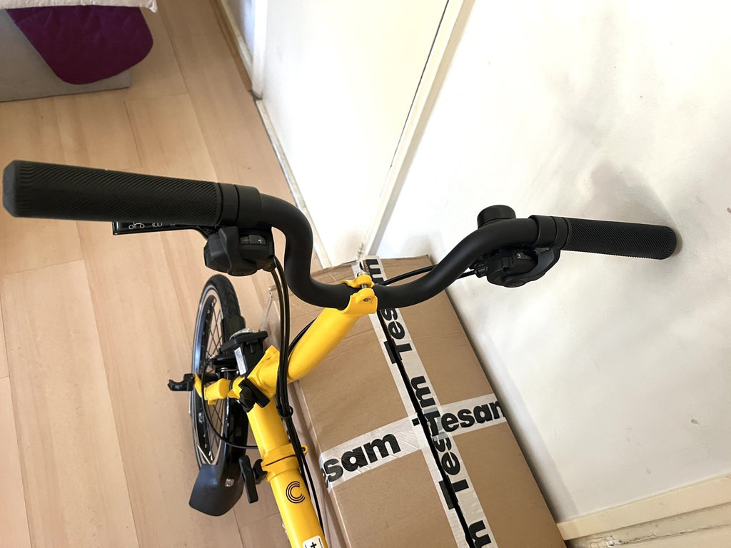 Brompton C Line Explore 6 Speed Mid Bar - Bumblebee Yellow / Black New