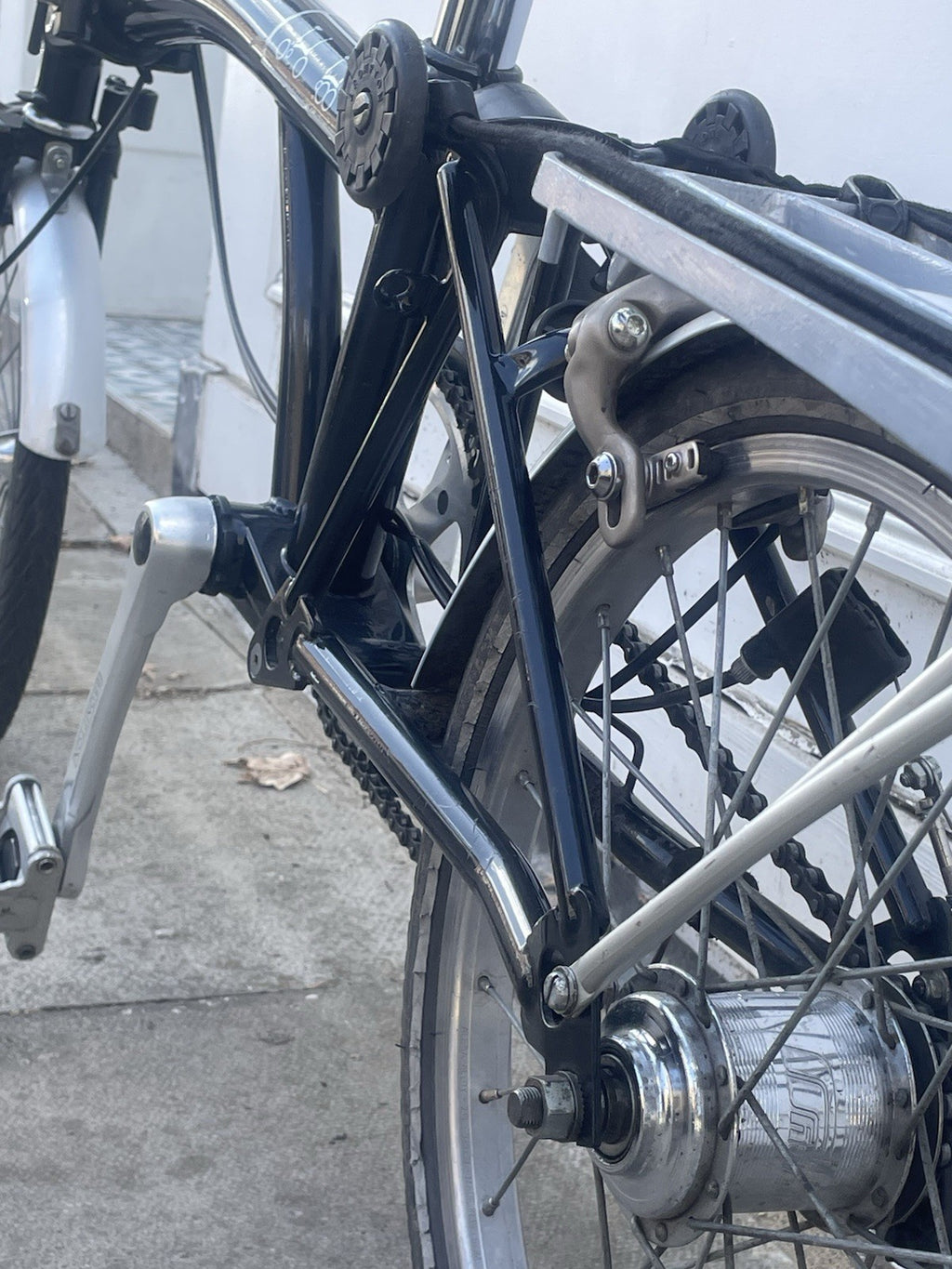 Brompton M3R Folding Bike - 3 Speed - Black