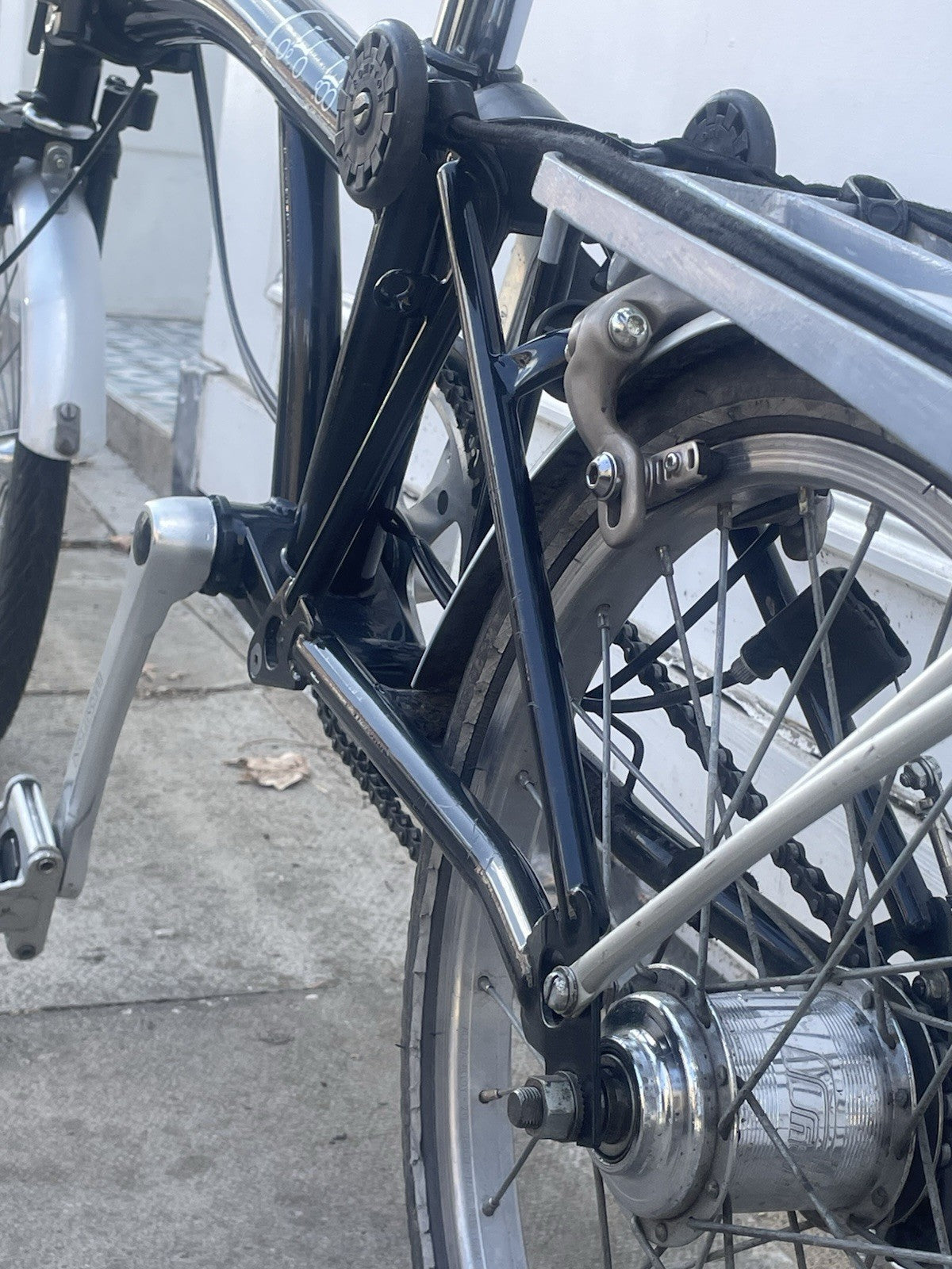 Brompton M3R Folding Bike - 3 Speed - Black