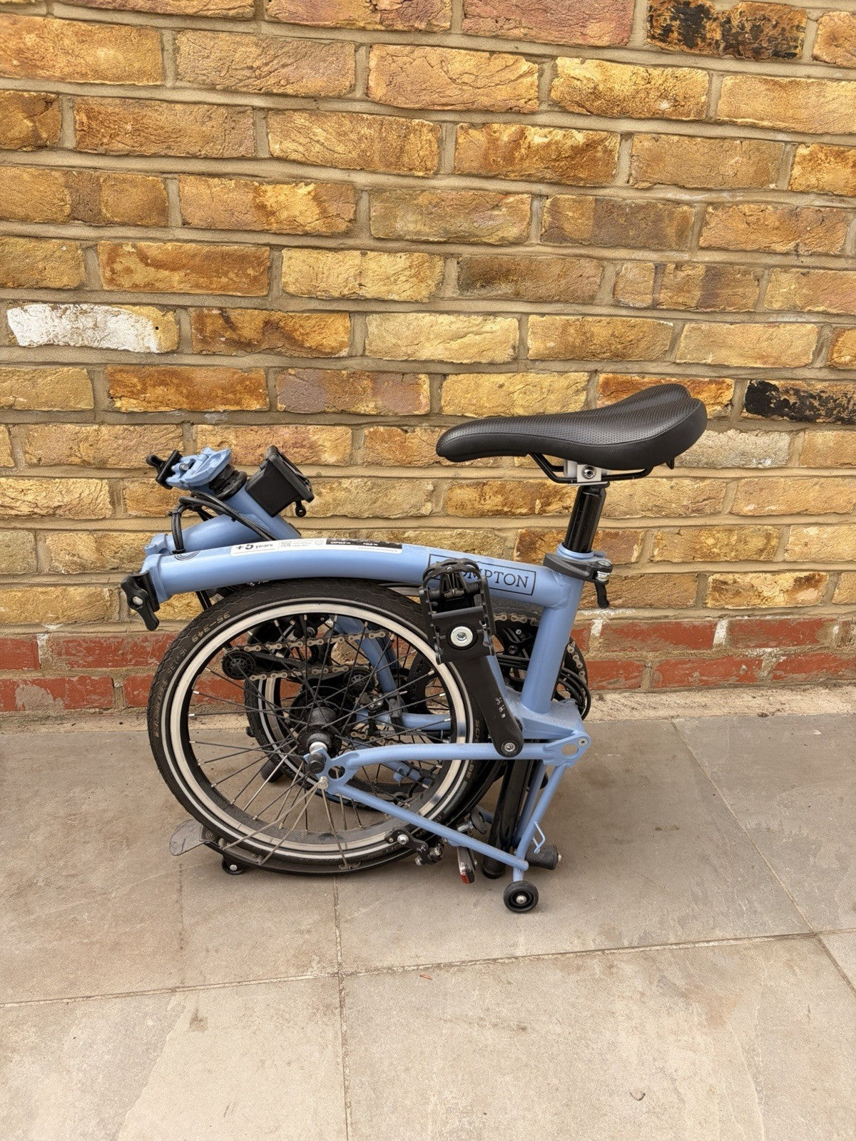 Brompton C Line 2024 2-Speed, NEW - Includes Bag Bell  In blue colour
