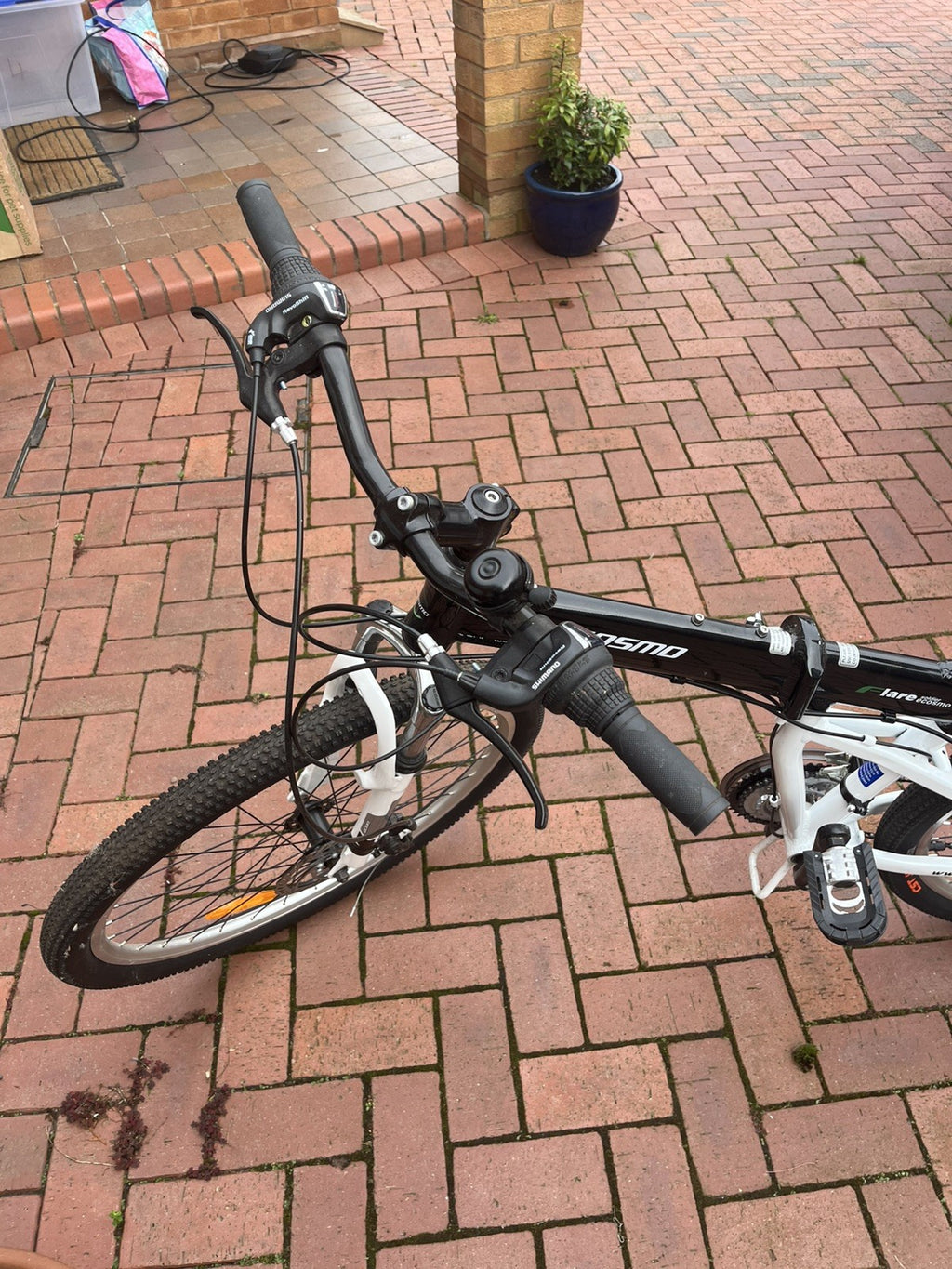 Ecosmo Flare folding bicycle 26AF18BL