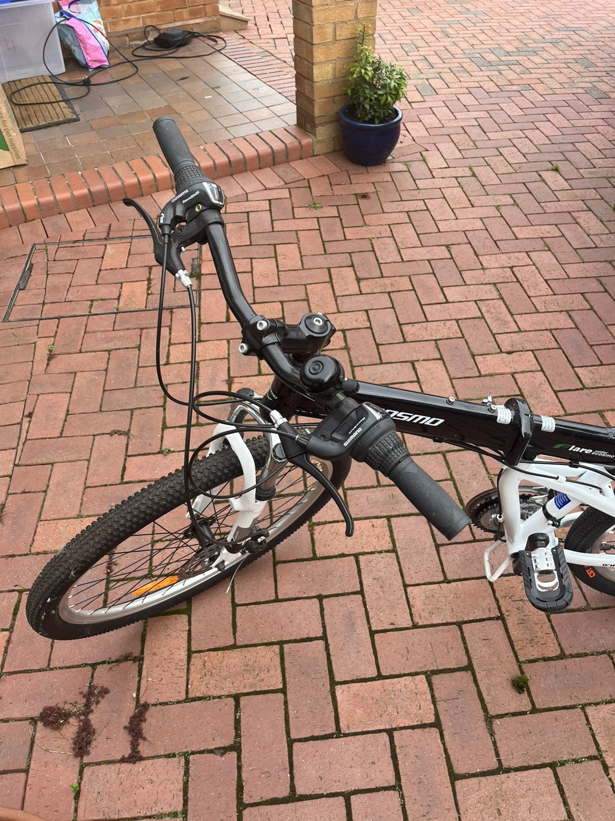 Ecosmo Flare folding bicycle 26AF18BL