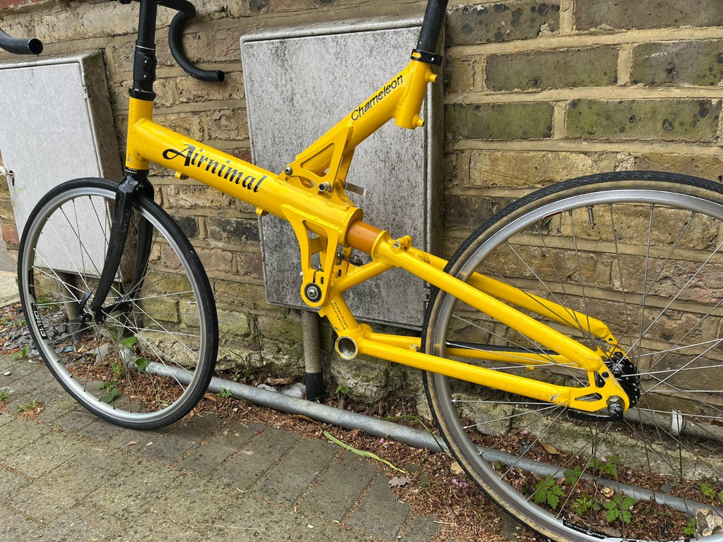 Airnimal Chameleon Yellow Mini-velo Folding Road Racing Bike 24 inch