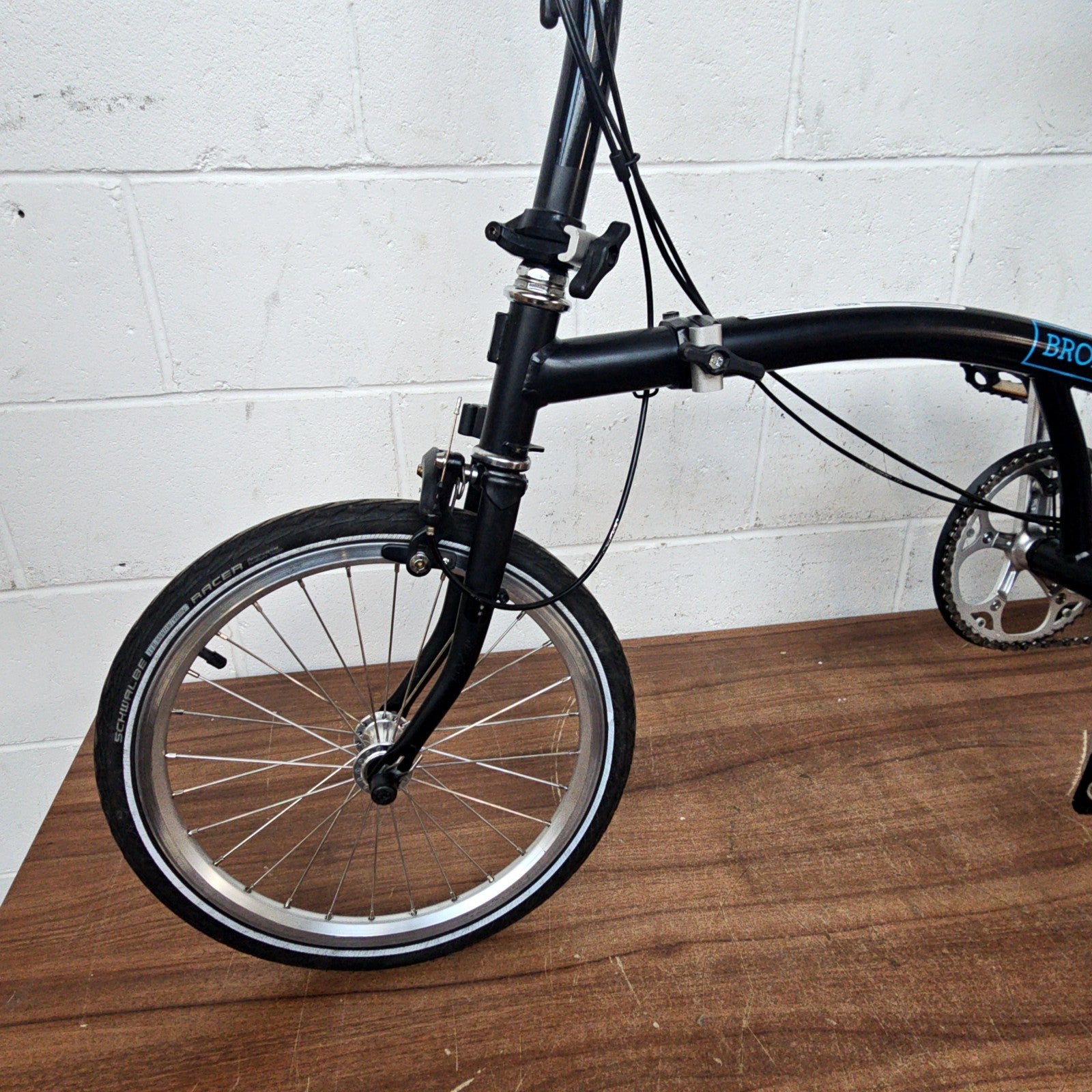 Brompton M3E Folding Bike 3-Speed – Professionally Serviced