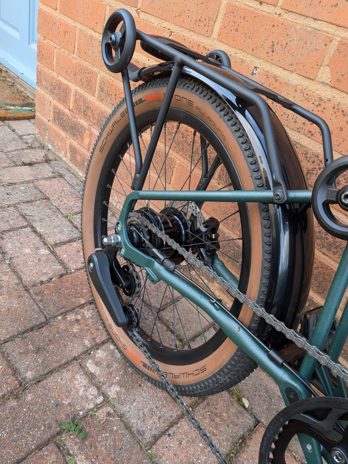 Brompton G Line Forest Green Large Excellent Condition Bairly Used