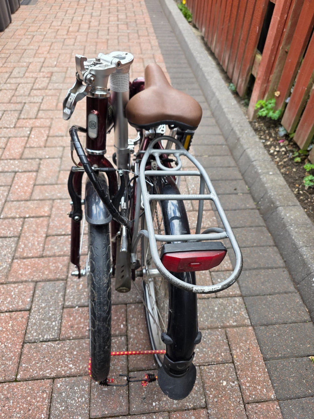 bickerton junction 1707 folding bike used