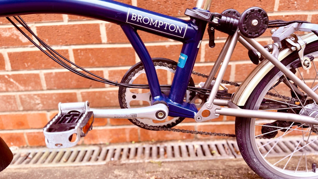 Brompton M6L-X Titanium C Line 6 Speed Very Good Used Condition FREE POSTAGE