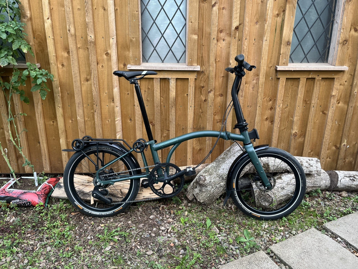 Brompton G Line Medium. Forest Green