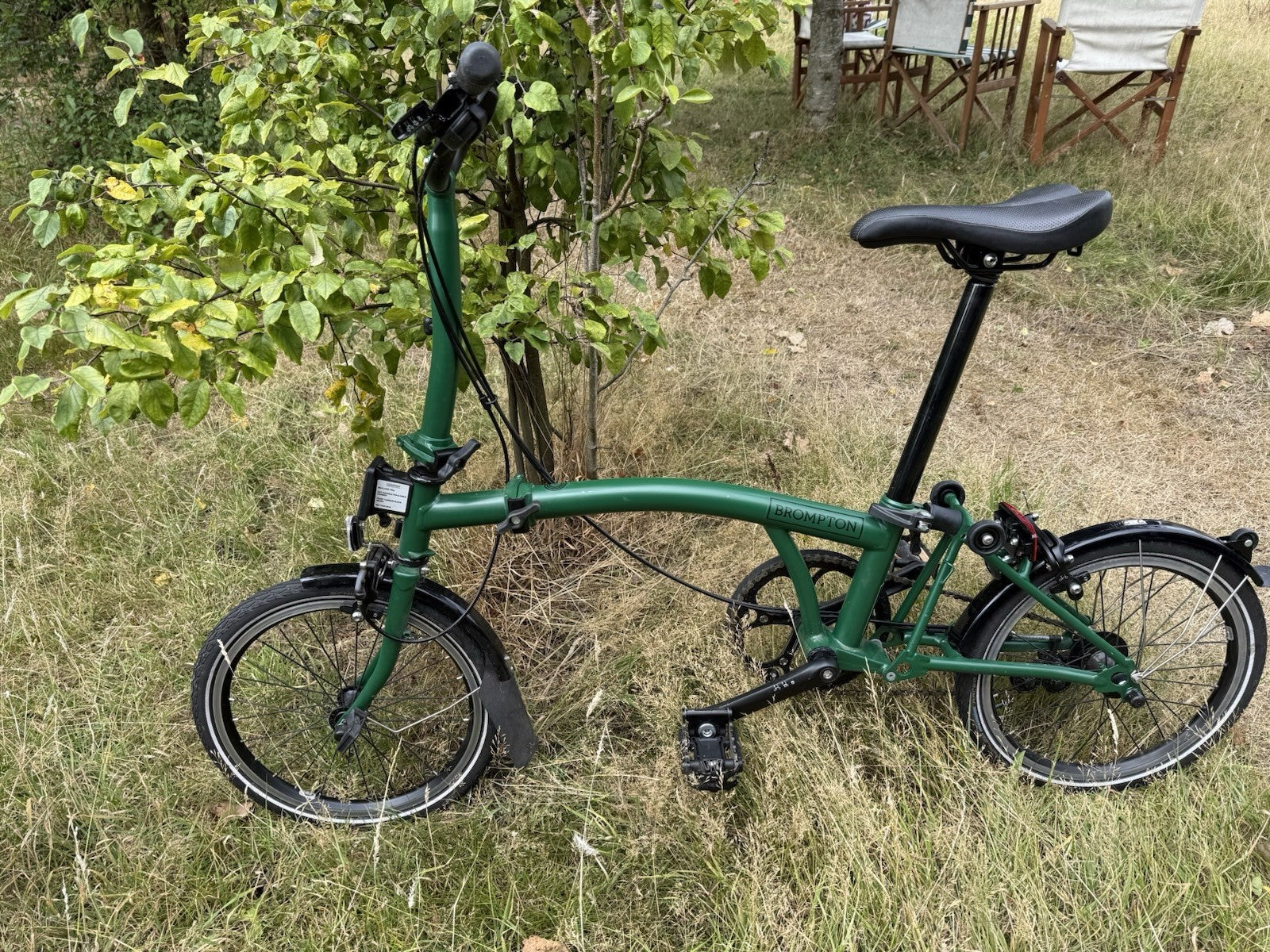 Brompton C Line Urban Black Edition 2-Speed Folding Bike