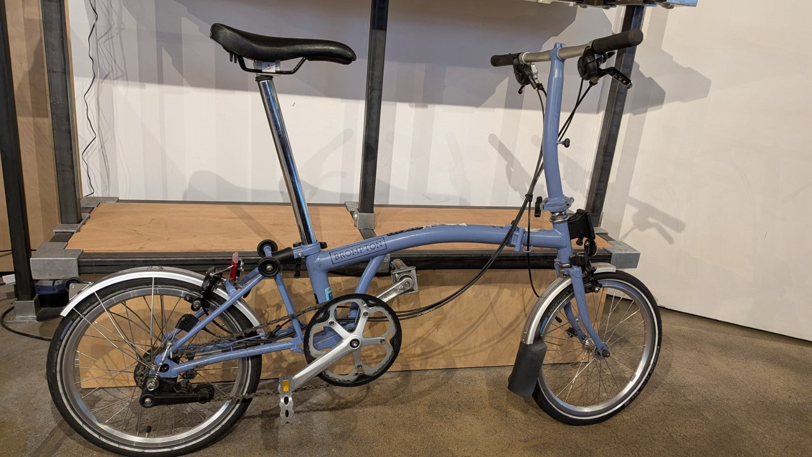 Brompton Bike Bon Sealine Model in Blue