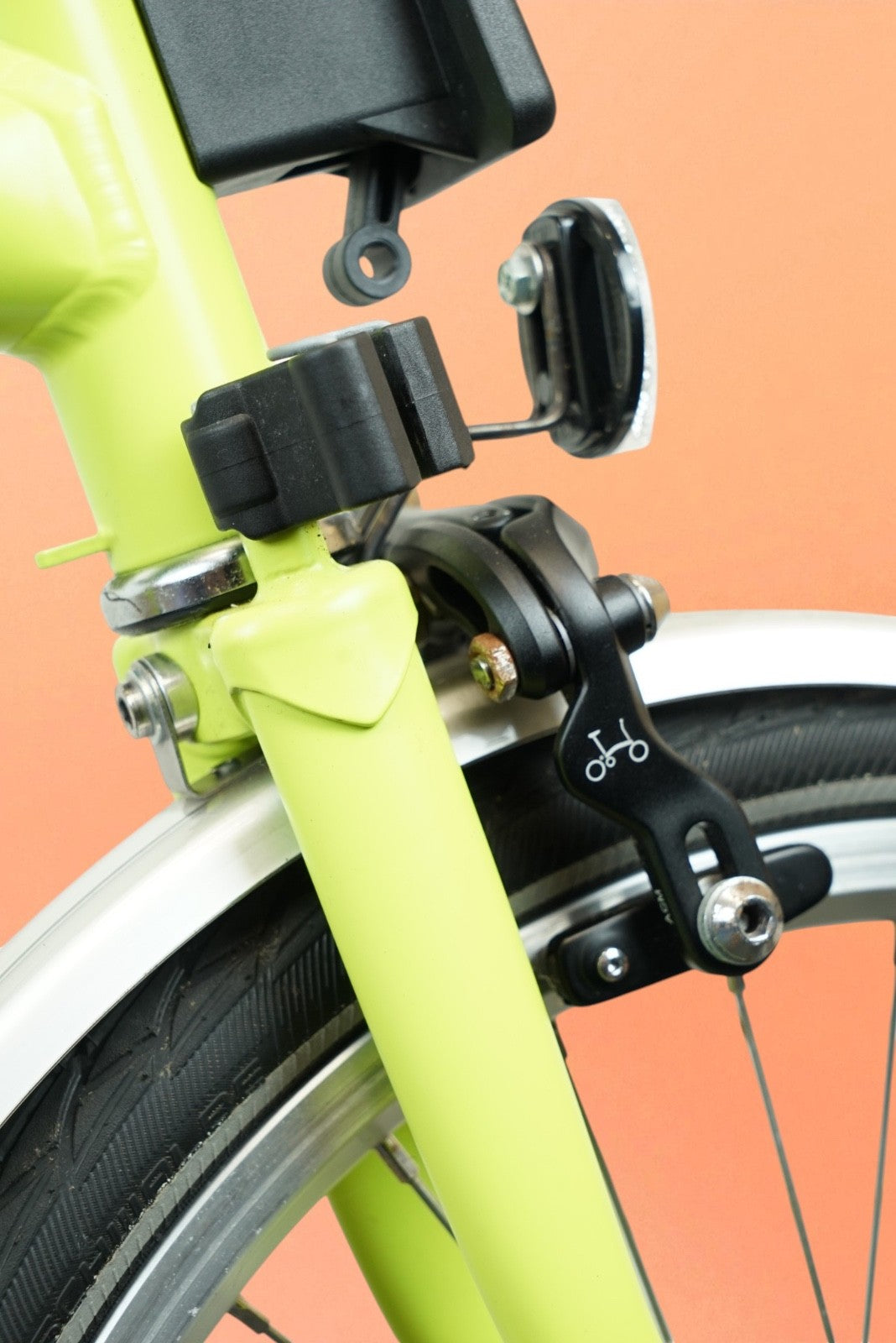 Brompton M6L (C Line Explore) - Lime Green