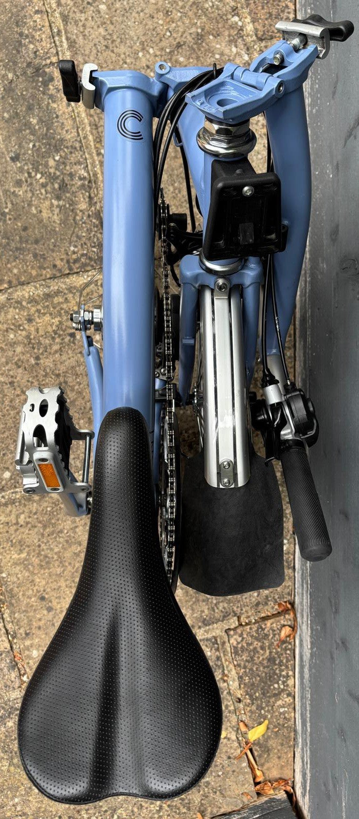 2022 Brompton C Line Urban Folding Bicycle 6 Speed - Leisure Used