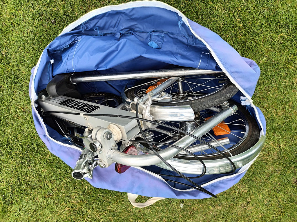 Vintage Bickerton Folding Bike, One previous owner from new, 3 speed, VGC + Bag