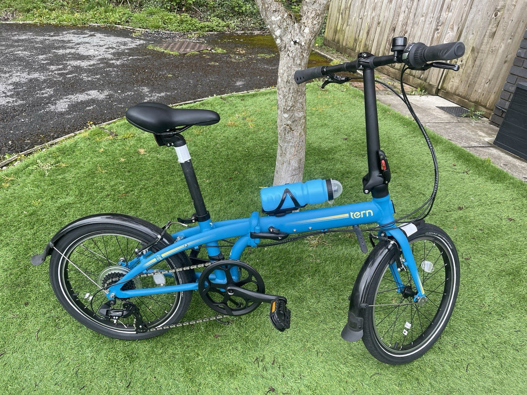 Tern Link C8 Folding Bike 8 Speed – Blue – Great Condition
