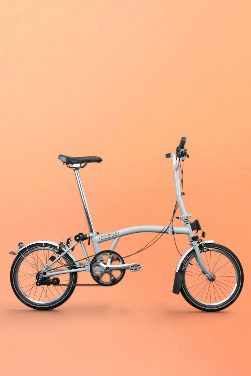 Brompton M3L (C Line Utility) - Soft Grey