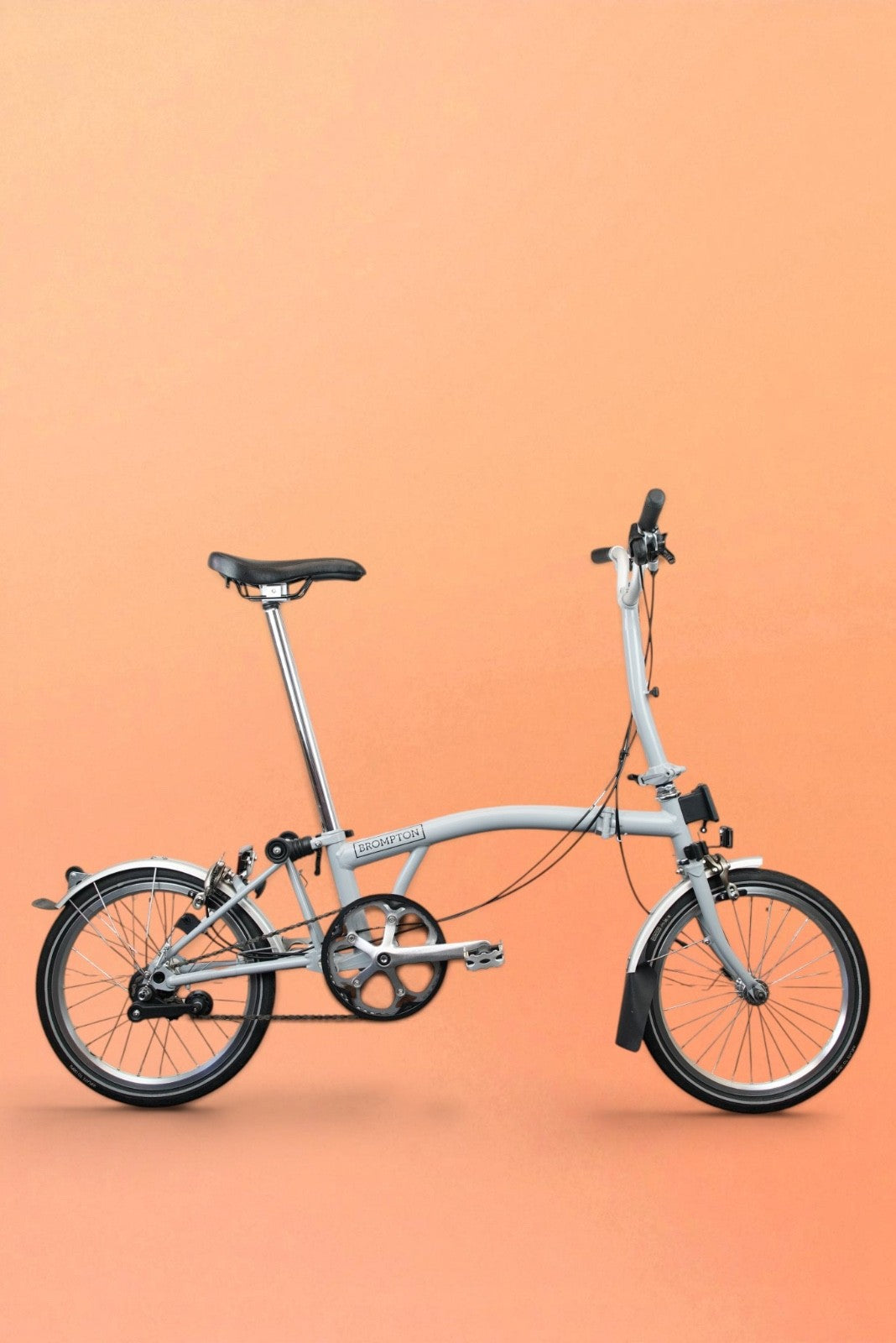 Brompton M3L (C Line Utility) - Soft Grey