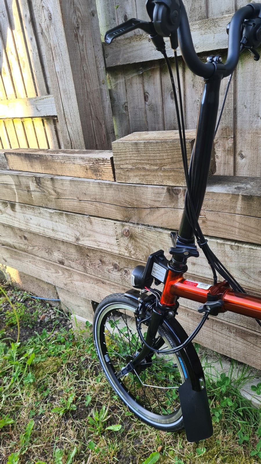 Brompton M6L 2021 Black Edition Flame Lacquer + Extras