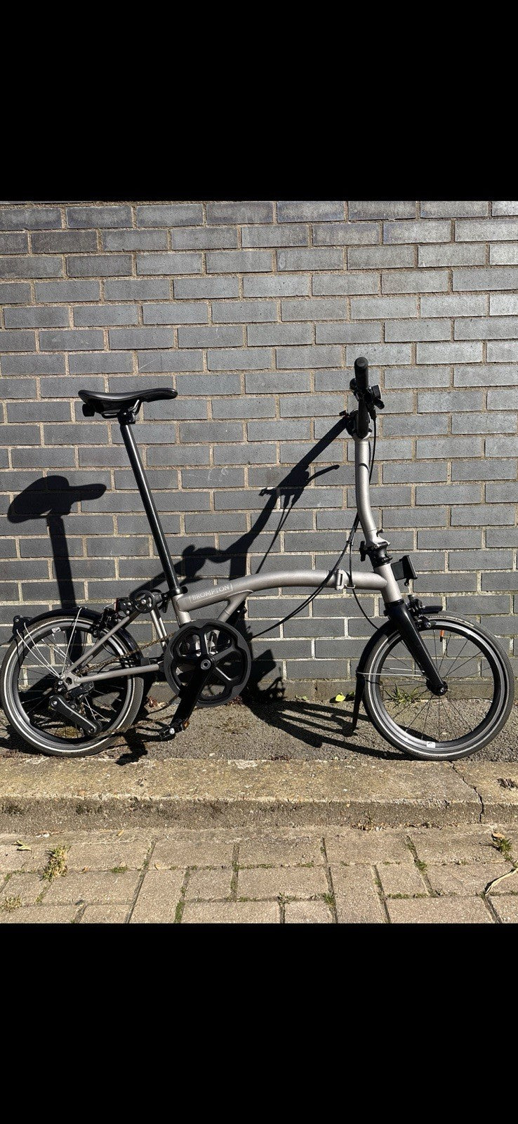 Brompton T Line, 4 Speed, First Edition, Titanium and Carbon, Folding Bike