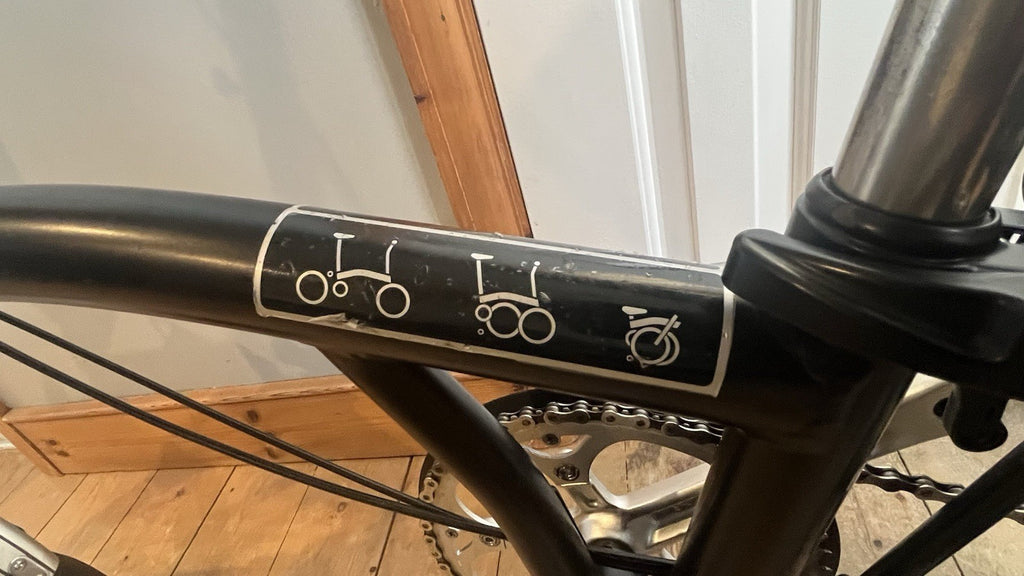 Brompton Folding Bike 3-Speed, Black